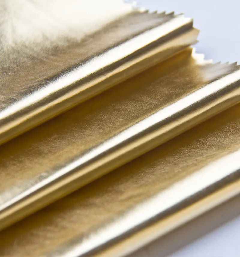 148 см ткань блестящая хорошая Золотая серая Серебряная искусственная кожа PU