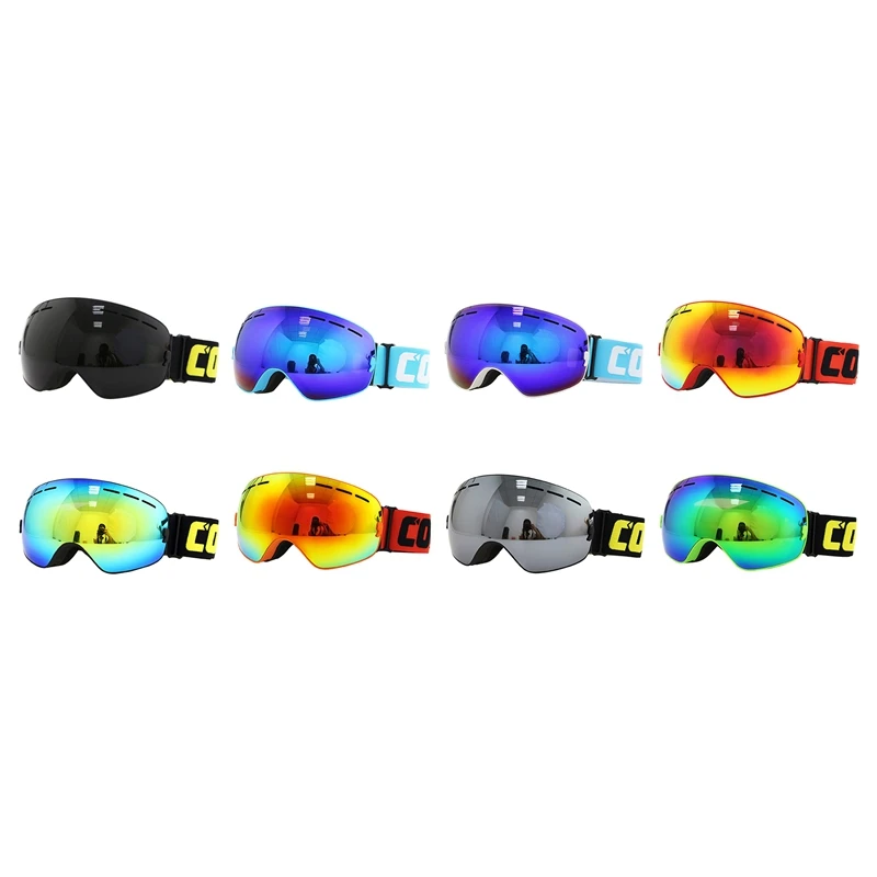

COPOZZ Ski Goggles Double Layers Big Ski Mask Glasses for Skiing Snow Men Women Snowboard Goggles Ski Equipment