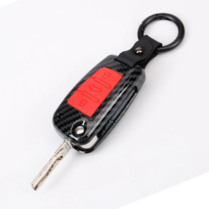 Чехол из АБС силикагеля для автомобильного ключа защитный чехол Audi Sline A3 A5 Q3 Q5 A6 C5