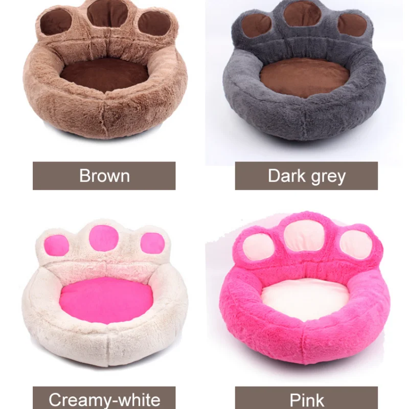 Bear's Paw Pet Dog Cat Bed House Soft Warm Kennel Nest Snuggly Sleep Mat Sofa Teddy Doghouse for Small Puppy Kitten | Дом и сад