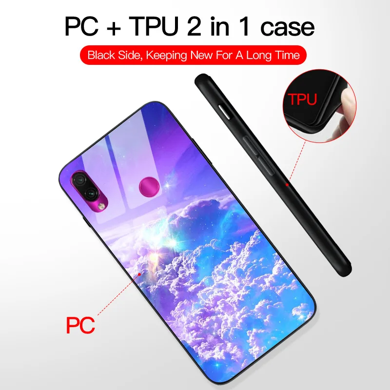 Чехол для Redmi Note 8 Pro 9S 9 чехол с изображением неба Xiaomi 7A 8A 6A T 7 6 5 Plus 5A Prime телефона Mi A3