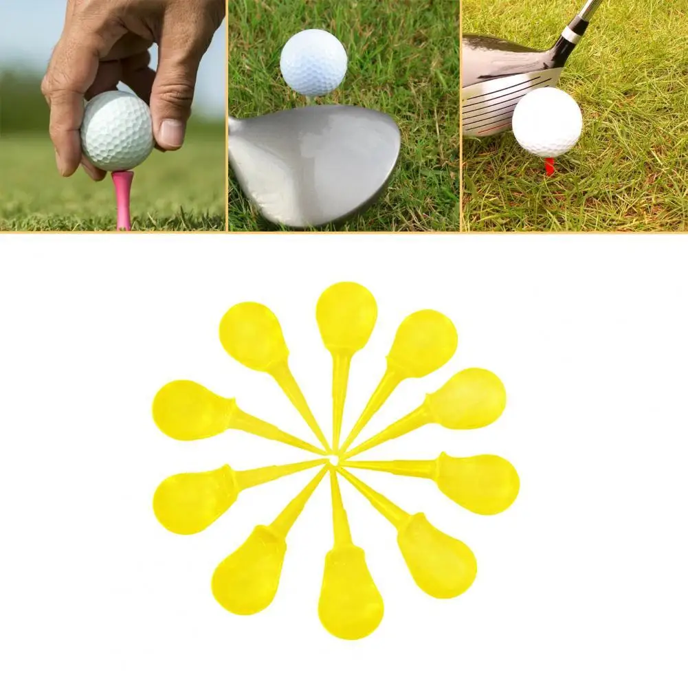 

10Pcs chair-shaped golf studs, TEE multi-color plastic nails, suitable for all sizes of irons golf tees plastic for driver
