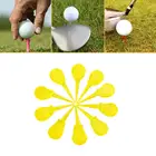 10 шт., многоцветные пластиковые гвозди в форме стула для гольфа