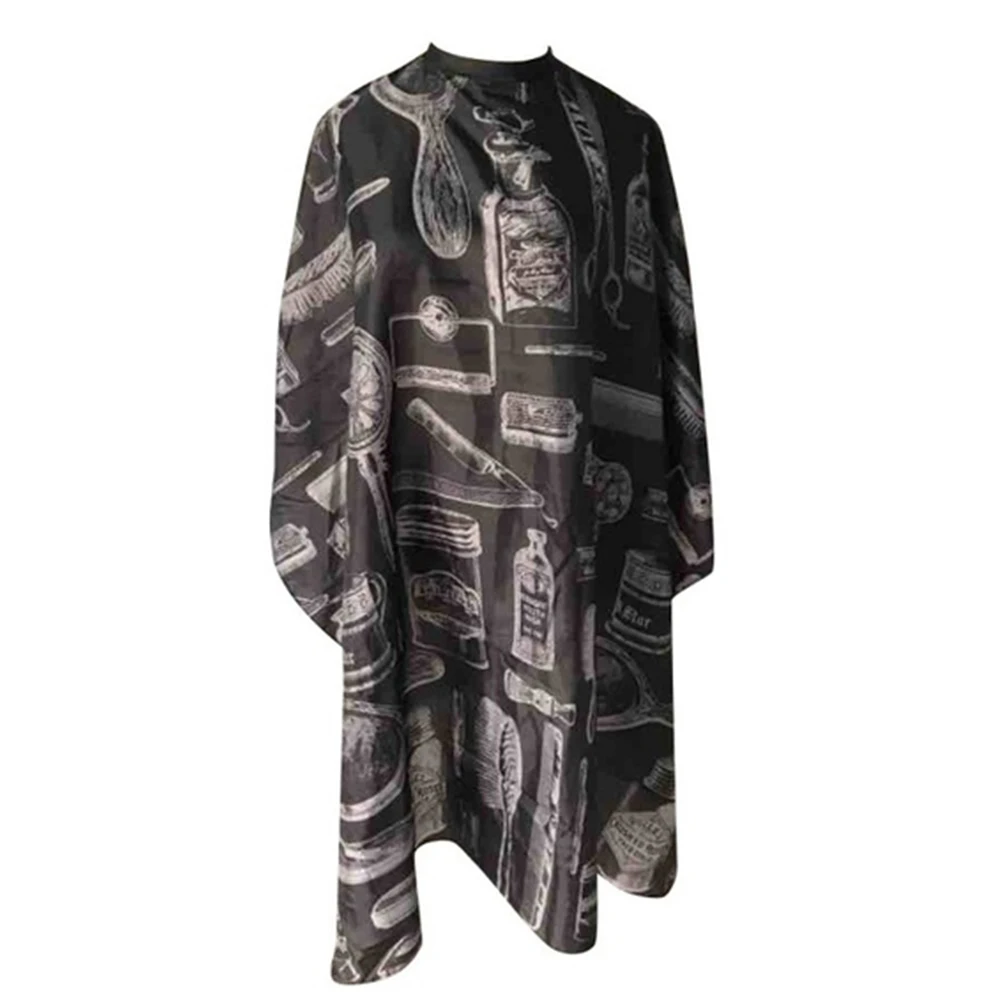 

Waterproof Anti-static Printed Haircut Cloth Hair Beauty Cape Hairdressing Apron Kids Adult Salon Hair Cutting Cape Gown
