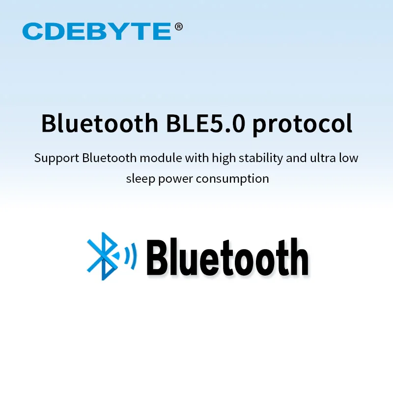 CC2640R2F BLE 5 0 Модуль Bluetooth 2 4 ГГц iBeacon E104 BT51 низкая Мощность 5dBm антенна PCB SMD UART