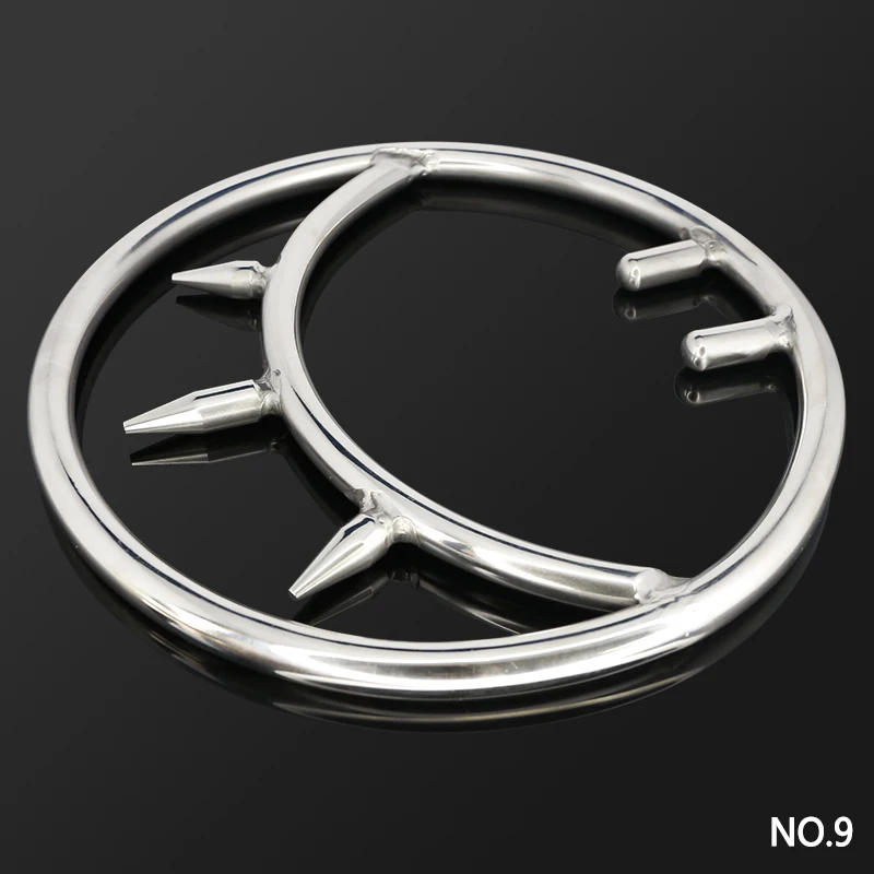 Японское кольцо шибари из нержавеющей стали шипы подвеска бандаж аксессуары
