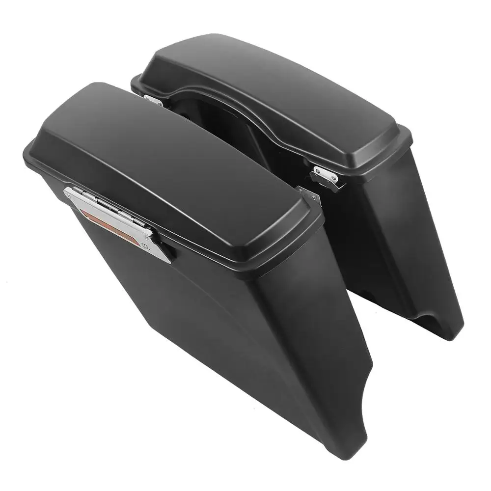 Мотоциклетные удлиненные жесткие сиденья 5 дюймов для Harley Touring Road King Electra Glide Glides