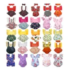 Комбинезон детский, для девочек 0-24 месяцев, танковый, летний