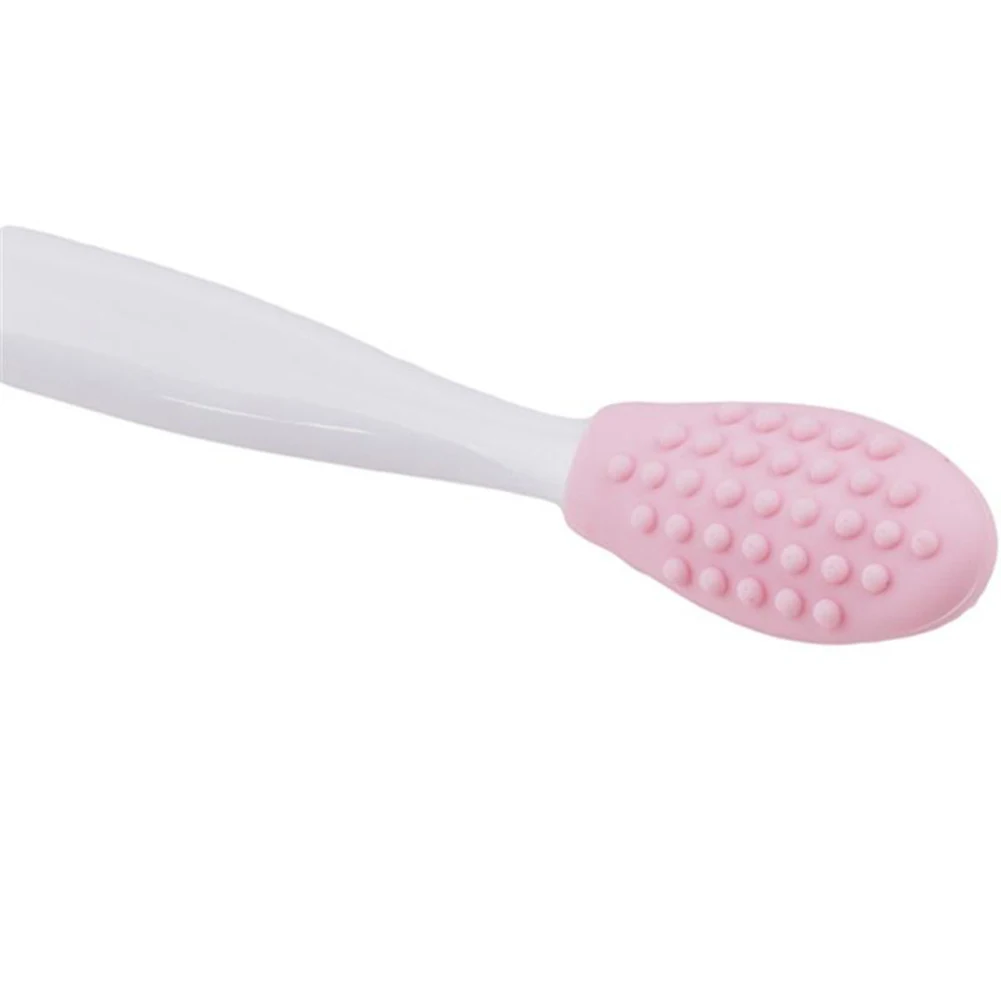 Двухсторонняя силиконовая щетка для удаления угрей в носу отшелушивающий