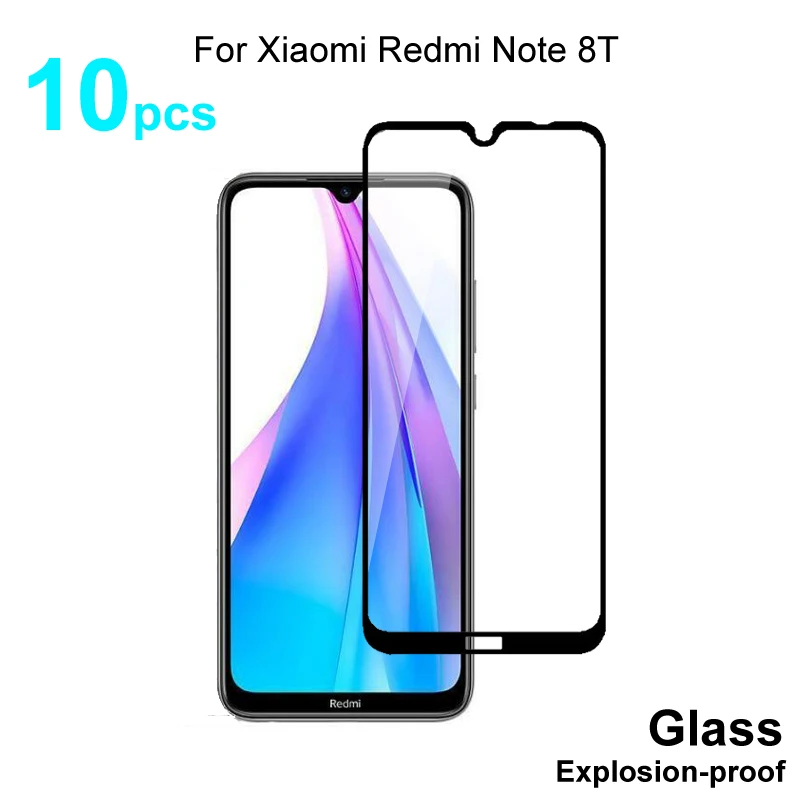 Полное покрытие 0 26 мм закаленное стекло для Xiaomi Redmi Note 8T защита экрана Защитное