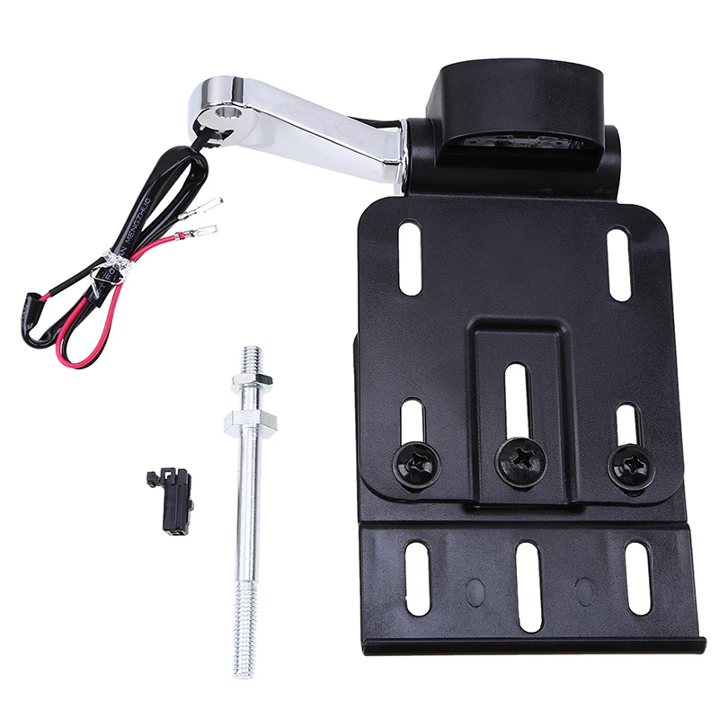 POSSBAY 8mm Motorcycle Side Mount Holder for Harley Sportster XL883 XL1200 2004-2016 LED License Plate Frame Lights Brackets | Автомобили