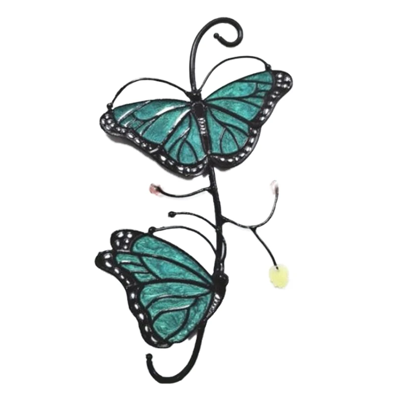 

Colorful Metal Window Charm, Monarch Butterfly Delicate Window Decoration, Butterfly Series Hanging Ornaments Pendant Home Decor