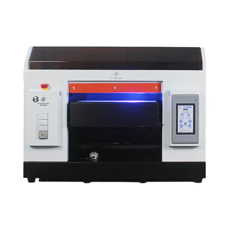 PUNEHOD a3 УФ планшетный принтер стеклянный цифровая ткань футболка ecosolvent epson R1390