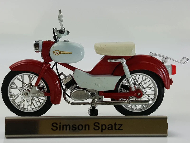 A tlas 1:24 Simson Spatz мотоцикл сплав игрушки для детей Детские модель подарок