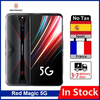 global version zte nubia red magic 5g gaming phone 6 65 812gb ram 128256g rom snapdragon 865 dual sim mobile phone