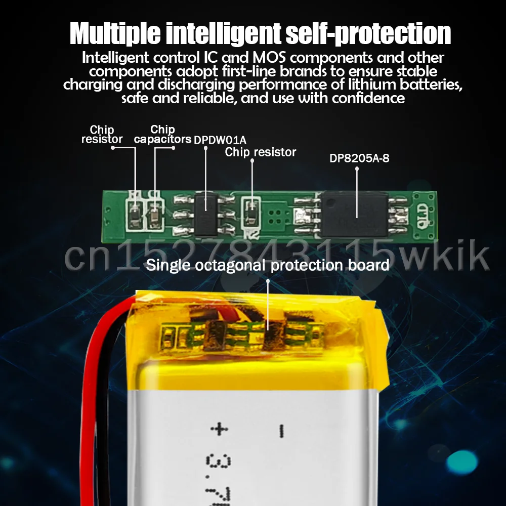 3.7v 160mAh 402020 Lithium Polymer Li-Po Rechargeable Battery For toys GPS PAD DVD DIY bluetooth headphone speaker phone | Электроника
