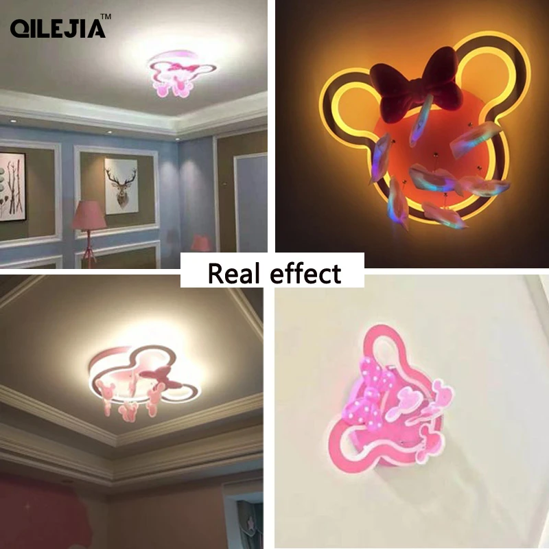 Luces De Techo LED modernas para habitación De estudio, nuevo accesorio De iluminación interior con Control remoto