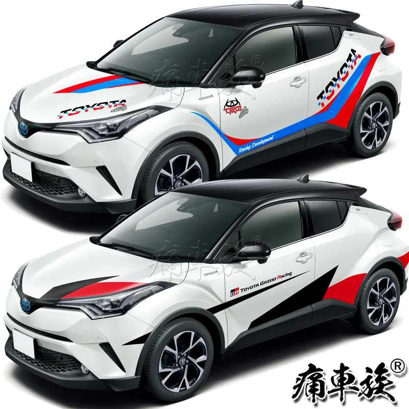 Car Sticker For Toyota IZOA C-HR Body Exterior Decoration Sticker IZOA C-HR Sport Exterior Modification