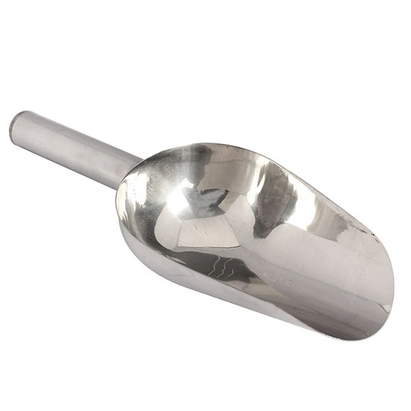 Конфеты буфет лед из нержавеющей ложки щипцы для барбекю мука ледяной куб Лопата