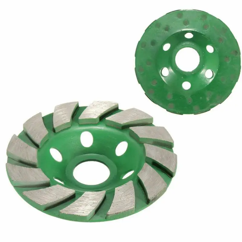 

Алмазный сегментный шлифовальный круг, 1 шт., 4 дюйма, чашка для точильного станка, шлифовальный диск для резки бетона и камня