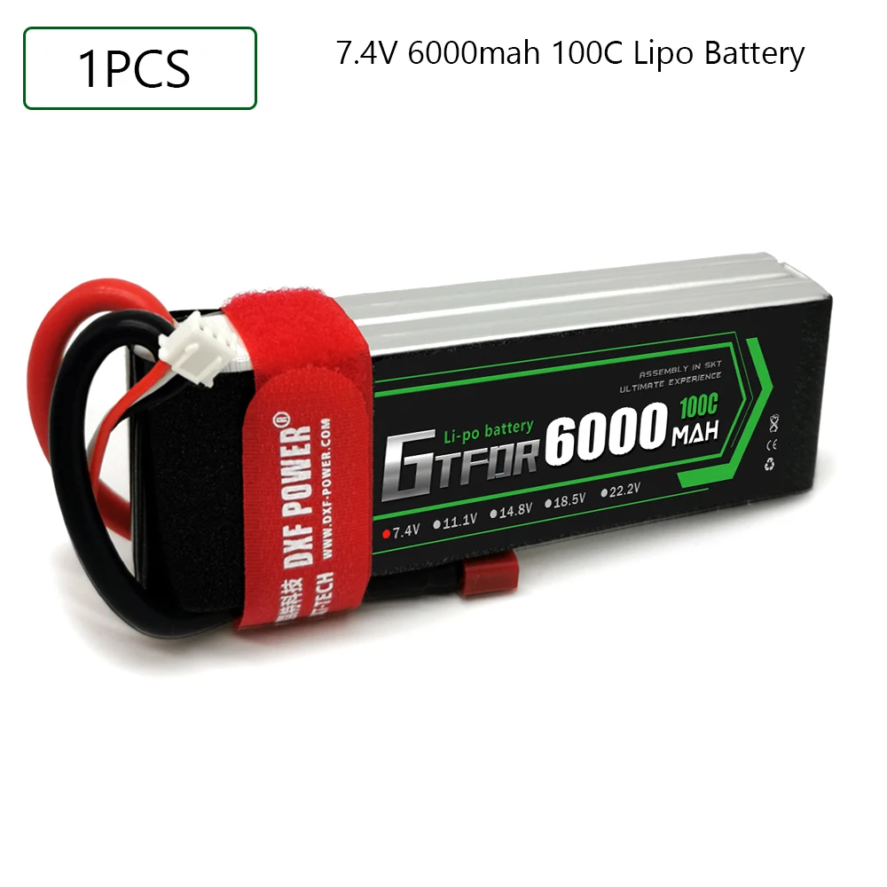 GTFDR 2S 7 4 V Lipo батарея 6000mah 100C 200C XT60 T Deans XT90 EC5 50C для гоночных FPV дронов самолетов