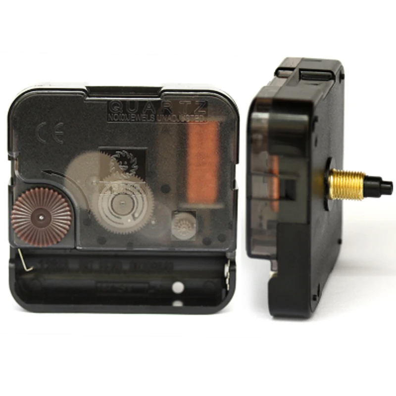 DIY Quartz Clock Mechanism Movement Classic Black Motor Parts No Ticking Home Decor Clockwork Replacement Essential Tools | Дом и сад