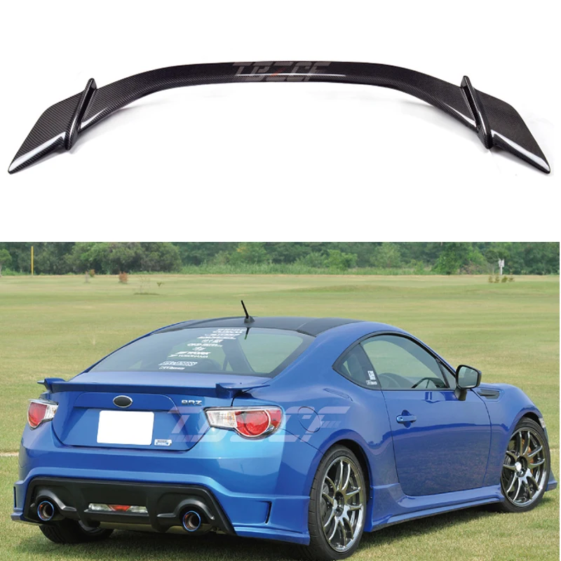Для Toyota GT86 Subaru BRZ Scion FR-S FRP/углеродного волокна авто задний спойлер багажника крыло 2012