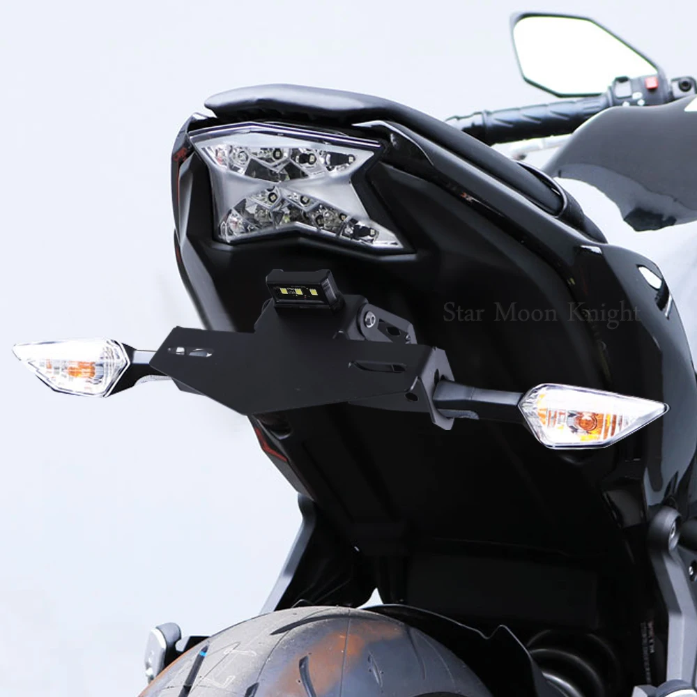 Для Kawasaki Z650 Z 650 ninja650 NINJA 2017 - 2020 держатель номерного знака мотоцикла кронштейн рама