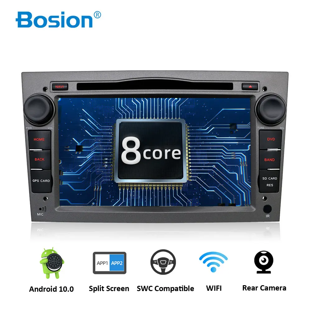 Автомагнитола Bosion 2DIN Android 10 0 gps навигация автомобильный dvd плеер для Opel astra/vectra/zafira