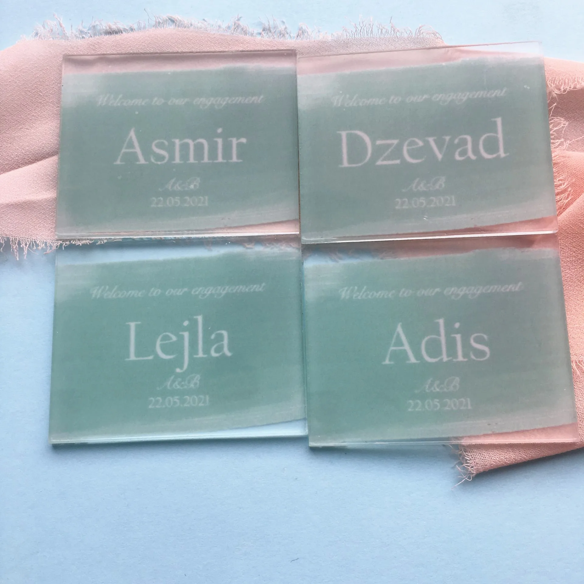 

10 шт. Прямоугольная форма пластина визитница горячая Распродажа акриловая Свадебная табличка сиденья популярная пользовательская приглас...