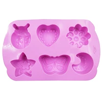 silicone cake mould moon love pattern chocolate mould for baking decorating chocolate cookie soappolymer clay resin excellent