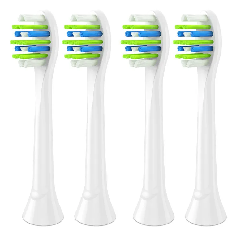 4 шт. зубная щетка для Philips Sonicare InterCare Hx9002 Hx9003 HX9004 Eletrcic зубная Замена щеток для взрослых