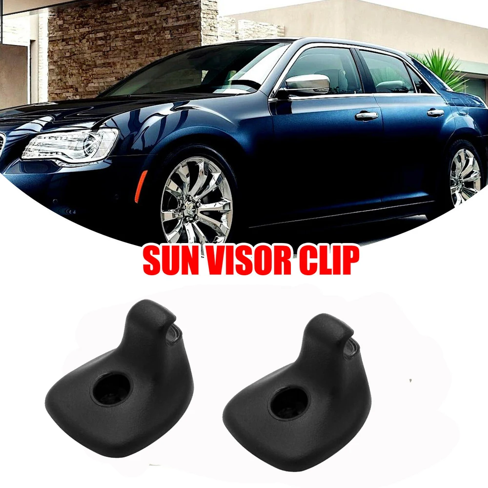 

2 шт., зажим для защиты солнцезащитного козырька для Chrysler 2011-2015, для Avenger 200-2011, зажим для поддержки солнцезащитного козырька 1GW25DX9AA, автомобиль...