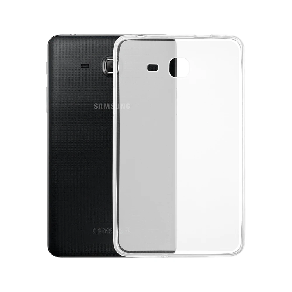 Matte Clear 360 Вращение чехол для samsung Galaxy Tab A A6 7,0 SM-T280 T285 чехол 360 смарт из искусственной кожи чехол для samsung T280 T285 чехол - Цвет: Matte Clear