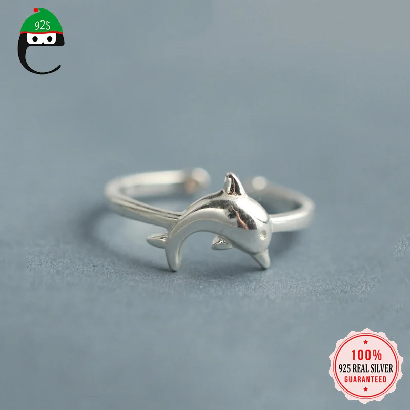 Женское кольцо ElfoPlataSi однотонное Открытое из настоящего серебра 925 пробы с