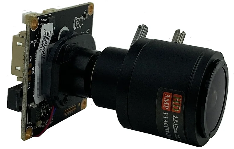 3MP IP камера Модульная плата M12 объектив 2304*1296 XM535AI + SC3235 ONVIF MIC Аудио интерфейс CMS XMEYE