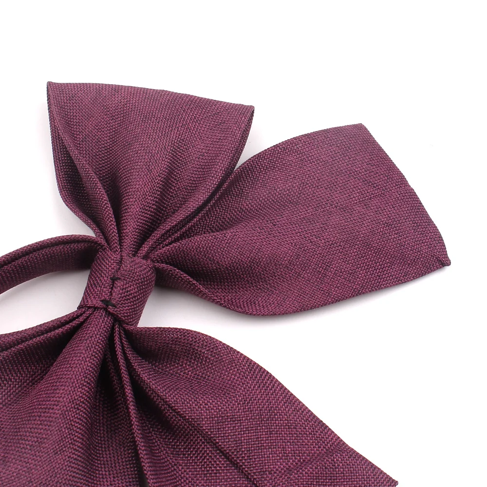 Галстук бабочка для девочек повседневный галстук женщин Униформа воротник