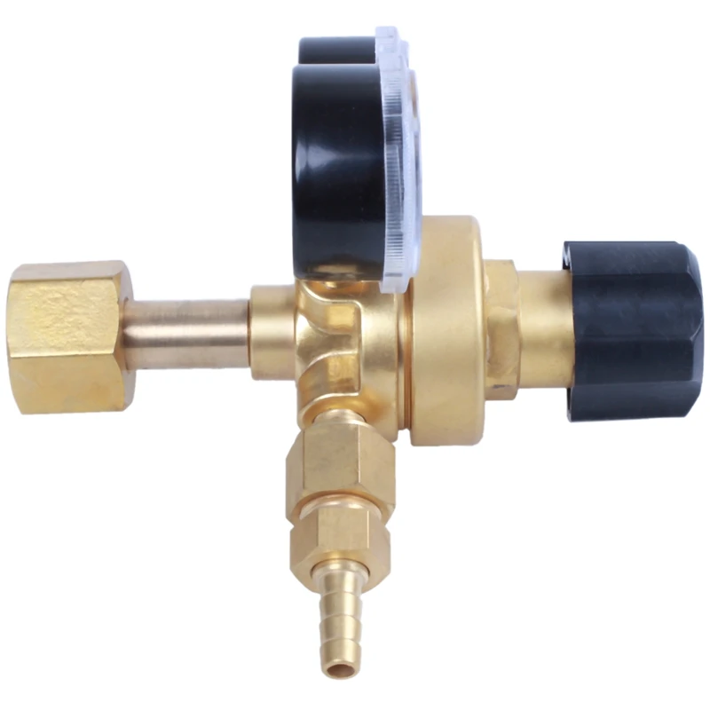 Mini Argon Co2 Gas Bottle Pressure Regulator Mig Tig Welding Flow Meter Gauge W21.8 1/4 Thread 0-20 Mpa |