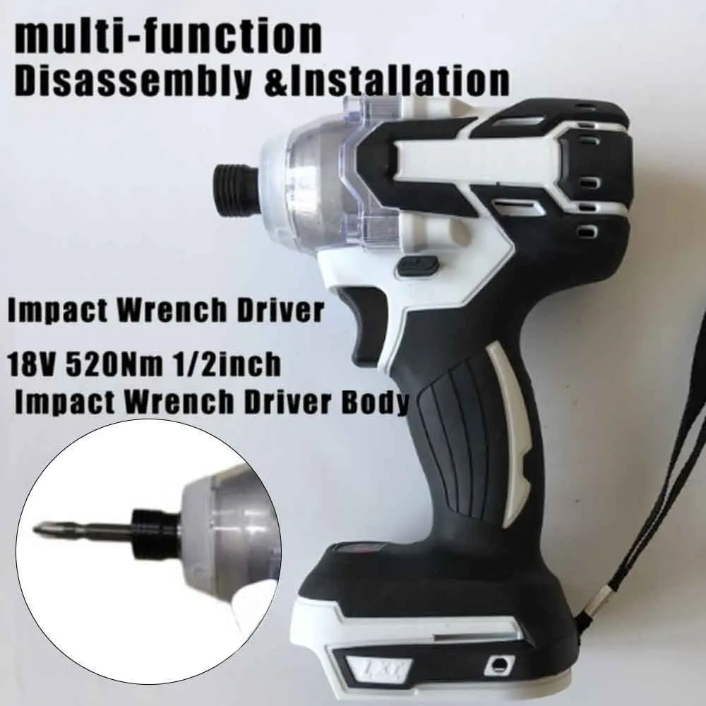 18V 520N 1/2in Cordless Impact Wrench Driver Body No Battery For Makita DTW285Z 100% Brand New And High Quality | Инструменты