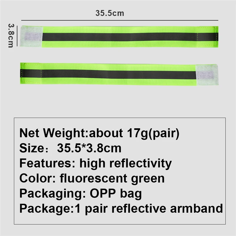 Светоотражающие полосы WEST BIKING предупреждающий ремень безопасности для