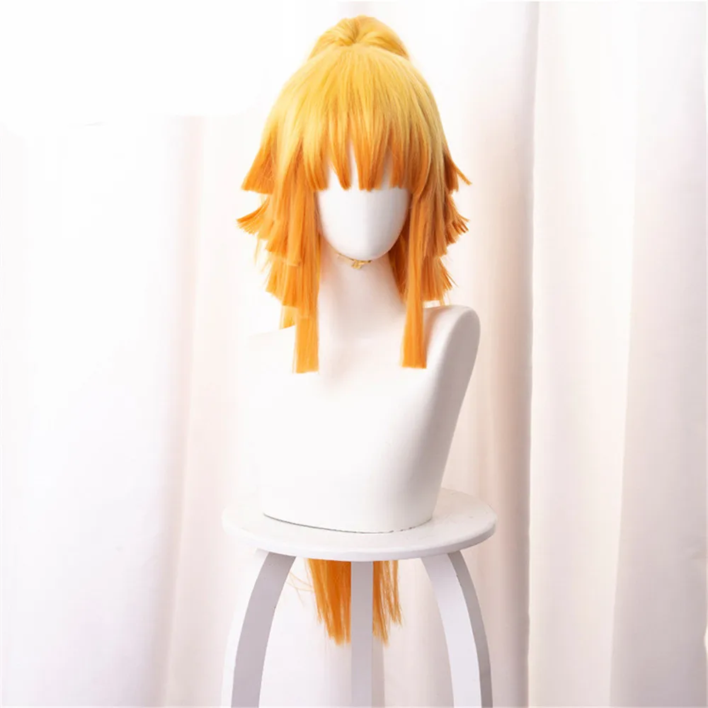 Парик для косплея из аниме рассекающий демонов агатсума зенитса синтетический