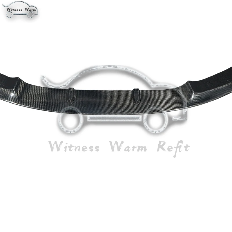 Автомобильный передний бампер из углеродного волокна спойлер губа