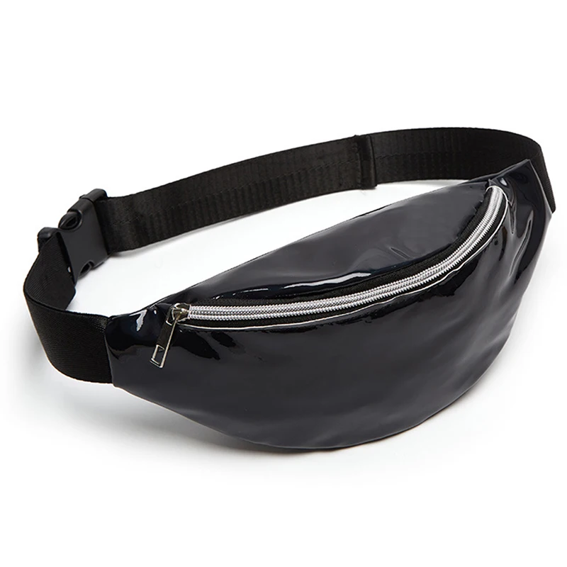 

New Fanny Pack Multi-Function Steam Punk Leg Fashion Bag Reflective Laser Shoulder Bag Women's Belt Waist Bag Pochete