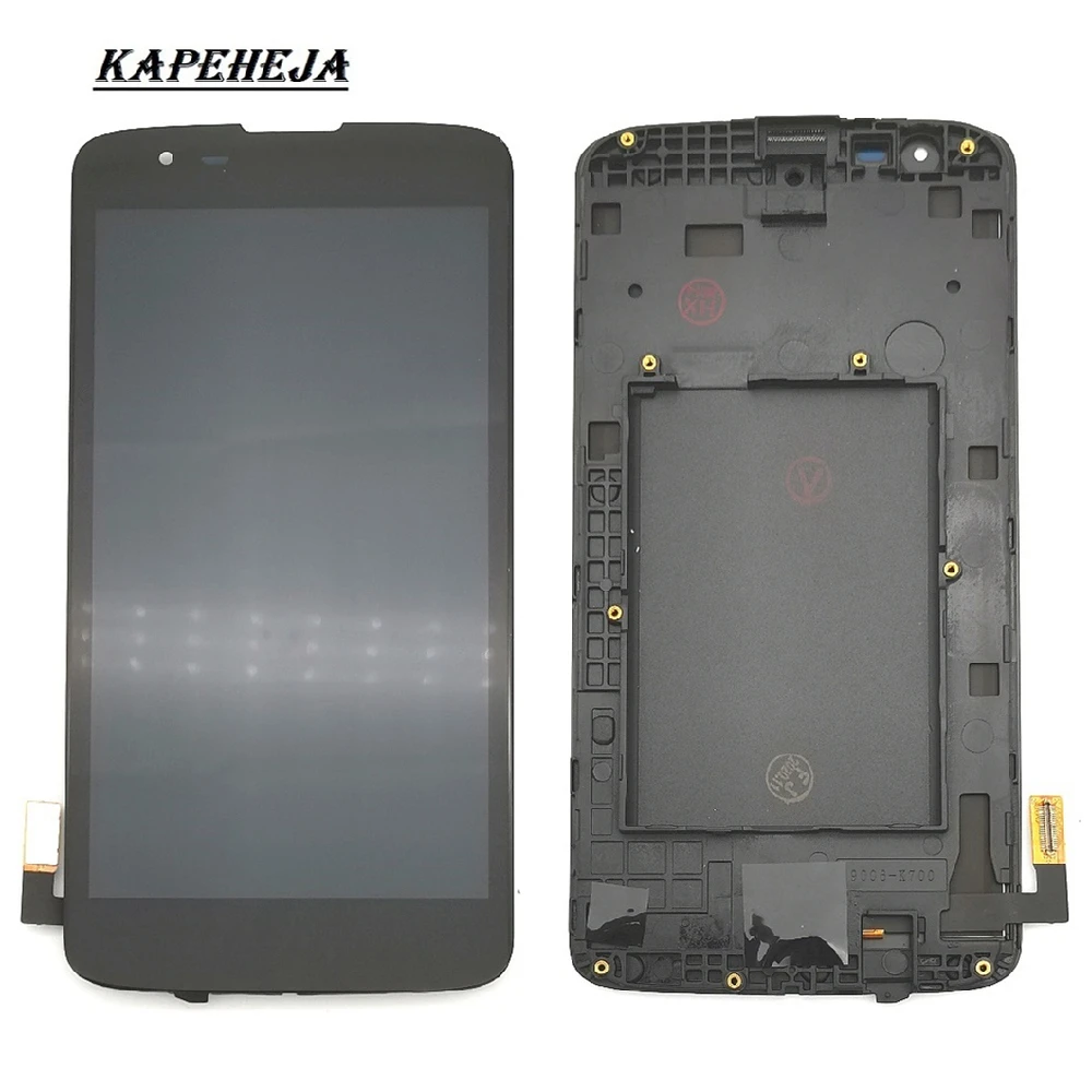ЖК-дисплей 5 0 дюйма для LG K7 Tribute LS675 MS330 K330 с рамкой кодирующий преобразователь