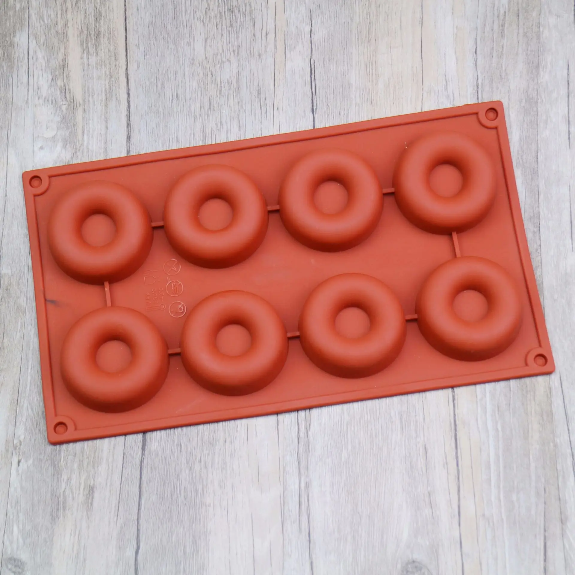 Силиконовая форма сделай сам для выпечки 8 колец|Формы тортов| |