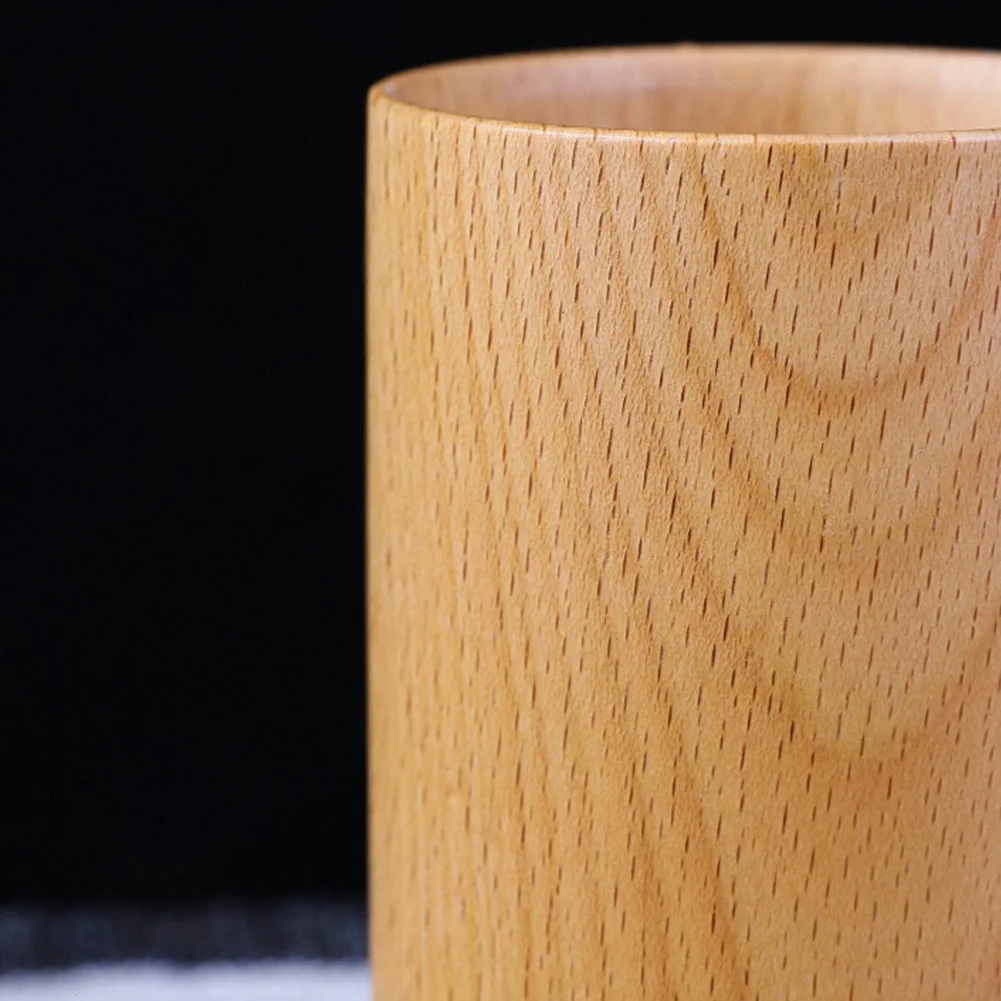 

Wooden Coffee Mug Tea Cup with Handle Handcrafted Both Hot & Cold Beverage Tea Cup for Office Home