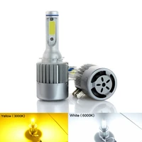 h15 h4 h7 h11 led bulbs cob 72w cob chip 8000lm high beam dr light car headlight lights for ford kuga golf 7 mazda cx 5 audi bmw