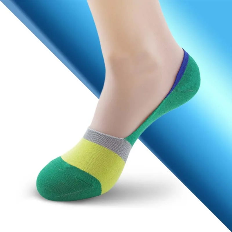 12 пар/упак. мужские невидимые носки из бамбукового волокна лодочки с закрытым