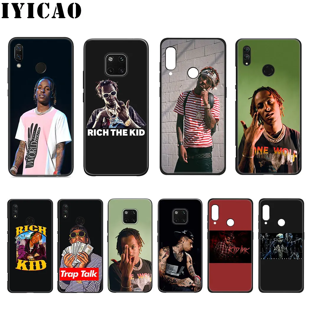 Rapper Rich the Kid Soft Silicone Case for Huawei Mate 30 Pro Lite Y9 Prime P9 P8 Cover |