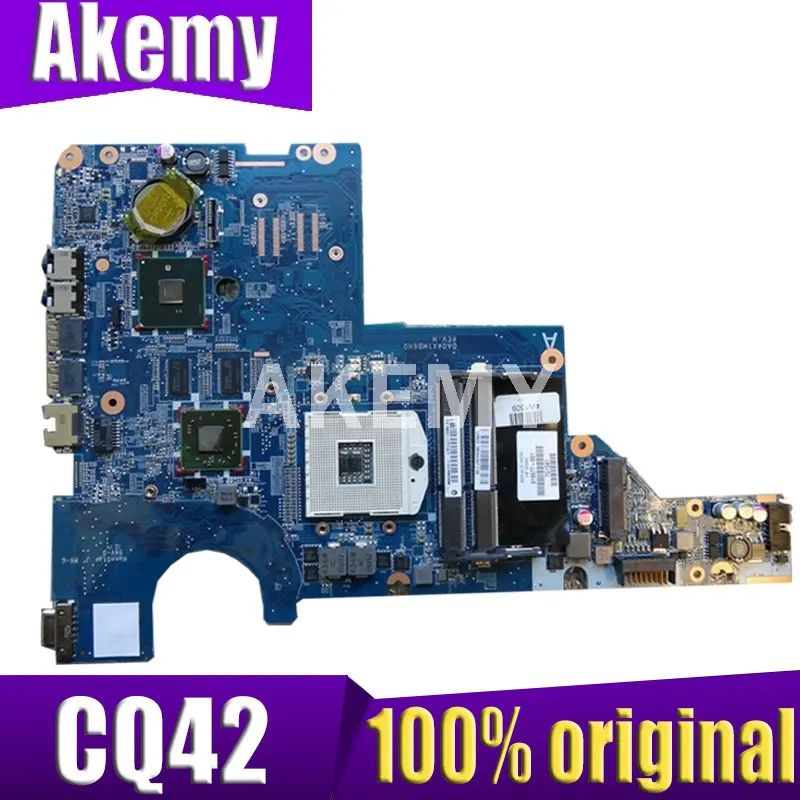 Материнская плата Akemy 595183 001 для ноутбука HP CQ42 G42 G62 CQ62 материнская DAOAX1MB6F0 DA0AX1MB6H0 100%